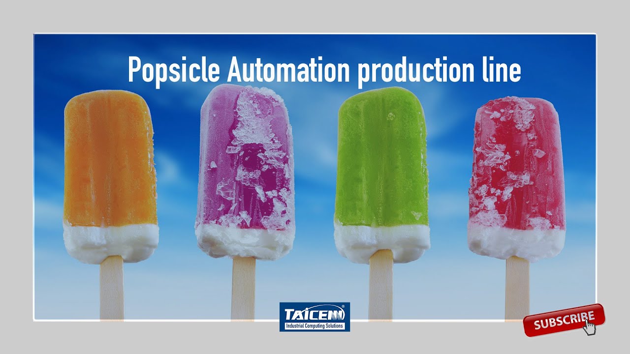 How a Popsicle (Ice cream) is produced in its automation production line? Watch this video…