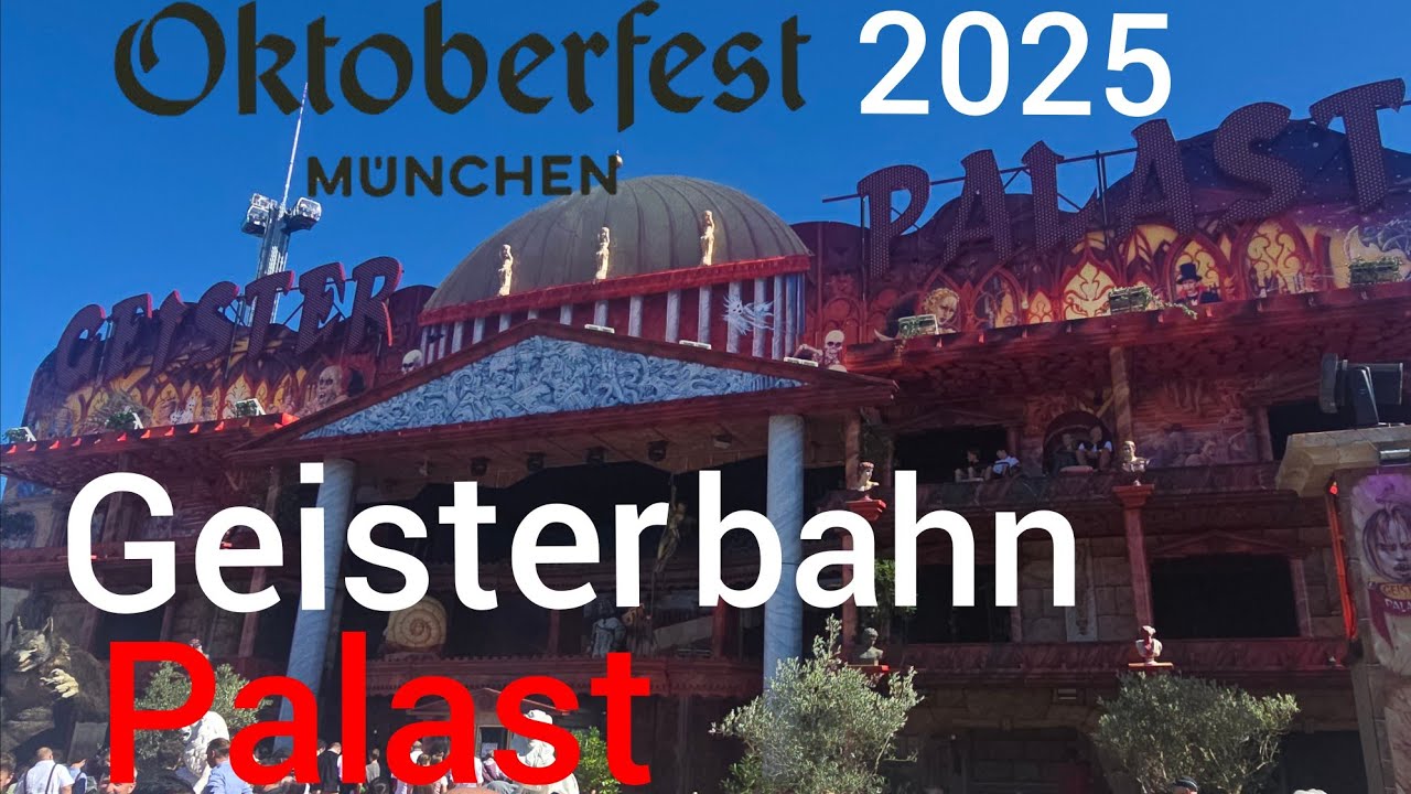 Geister Palast Kunz Geisterbahn Oktoberfest München#2025