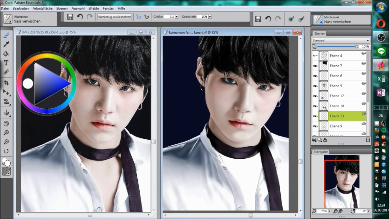 [ BTS / 방탄소년단 ] Happy Suga Day (Speedpaint)