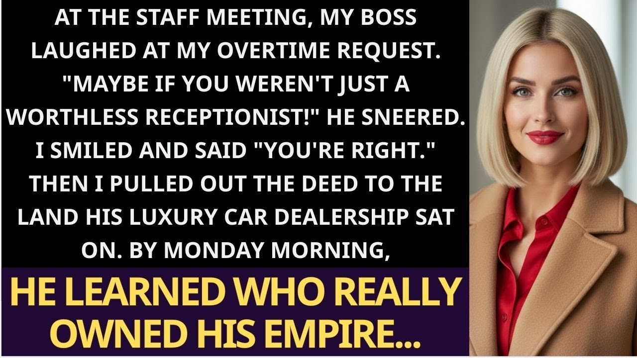 Boss Denied My Overtime, Then His Ferrari Dealership Found Out Who Really Owned Their Land!