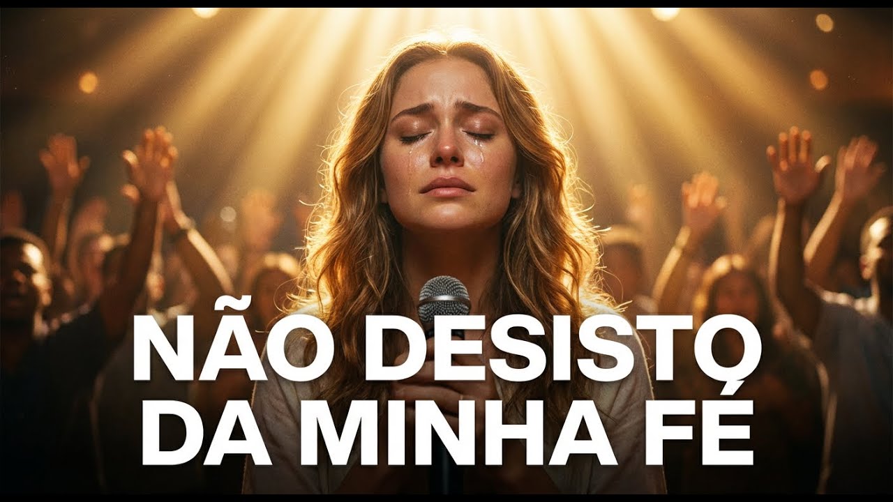NÃO DESISTO DA MINHA FÉ  - Inspiração GABRIELA ROCHA - Louvor Gospel |