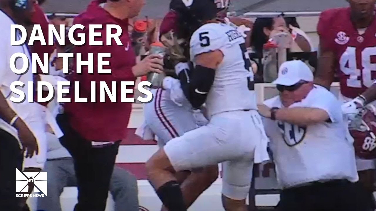 Sideline collisions: Inside a growing safety risk in college football