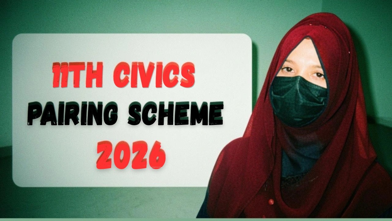 1st year civics Pairing scheme 2026 | 11th class civics Pairing scheme Punjab boards