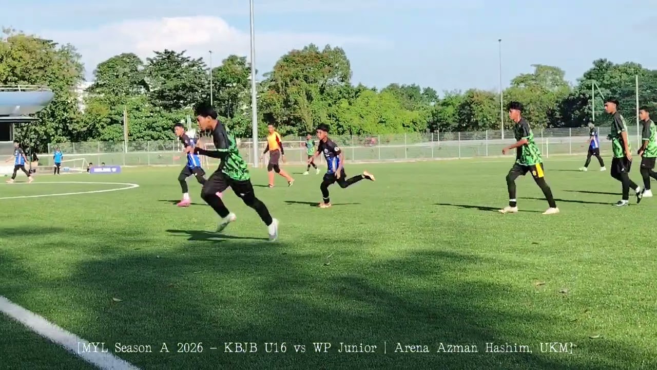 MYL Season A 2026 - KBJB U16 vs WP Junior | Arena Sukan Azman Hashim, UKM (1st Half) 
