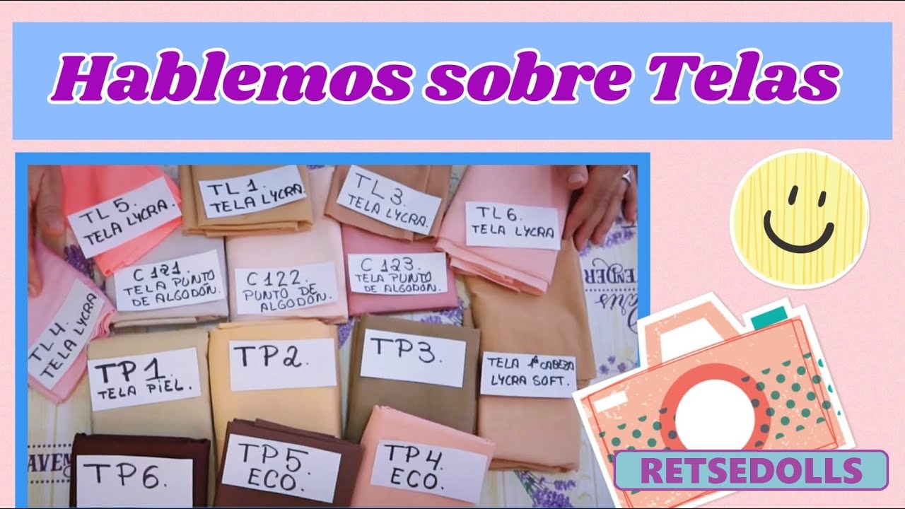 HABLEMOS DE TELAS .¿QUE TELA ES LA MEJOR PARA CREAR MI MUÑECA DE TRAPO? 🦋 RETSEDOLLS 🦋