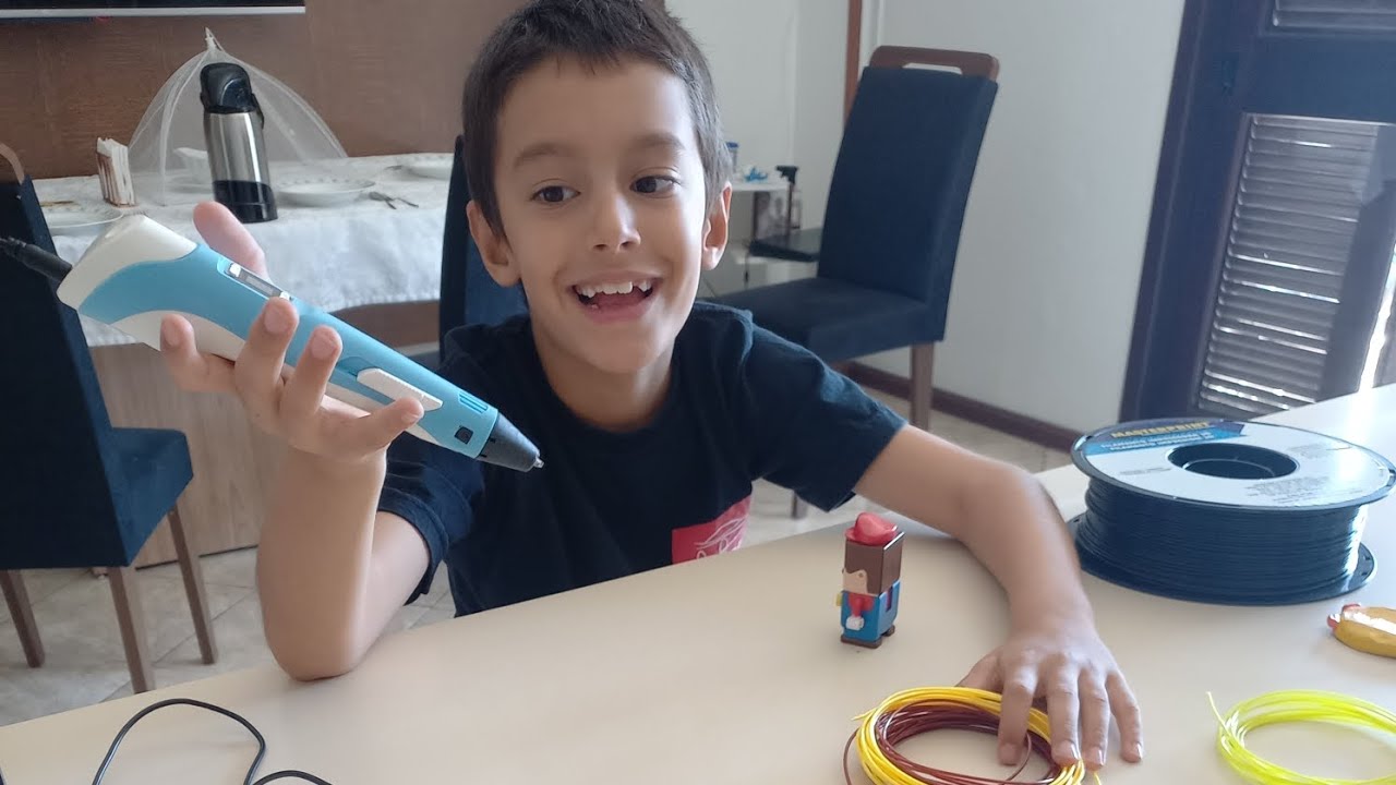 Criando coisas com a caneta 3D!