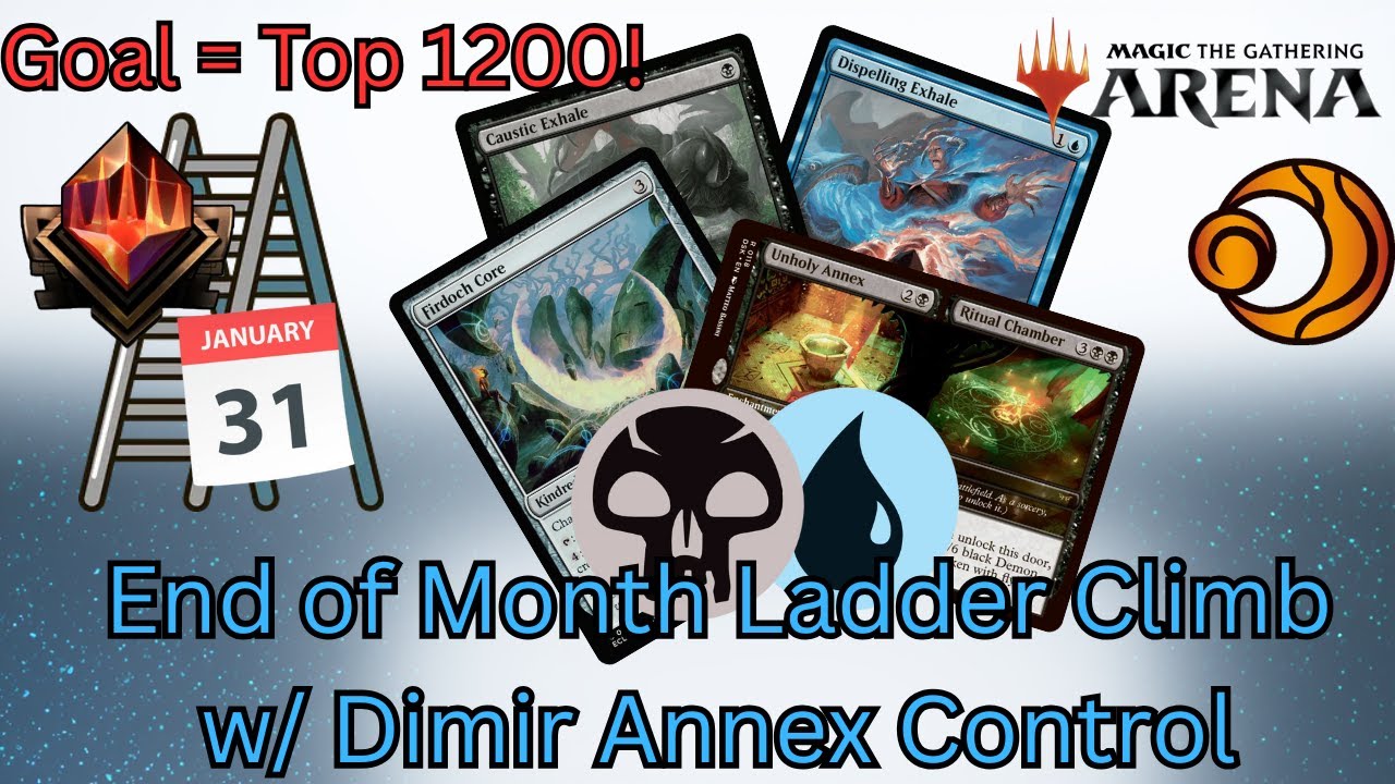 Dimir Annex Control #2 | Most Successful Deck This Month | Can We Finish Strong? | ECL Standard Bo3