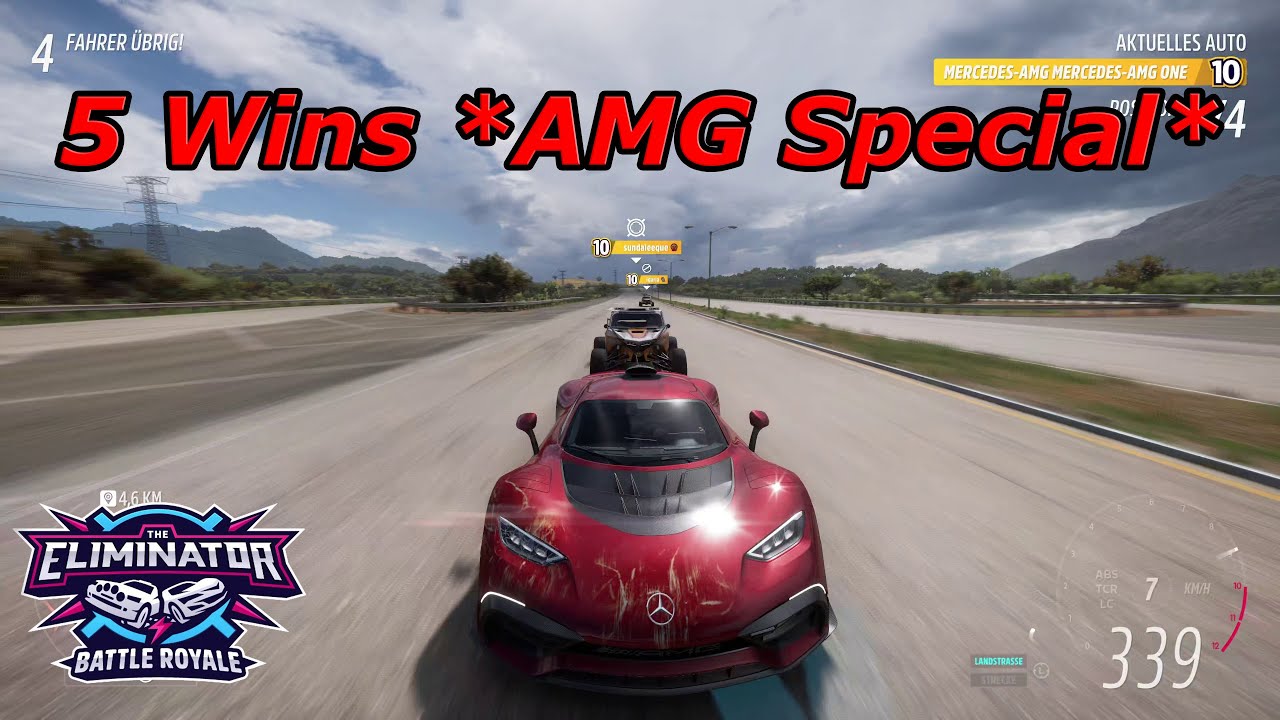 FH5 Eliminator - 3 Wins In AMG ONE + 2 Wins In AMG GT 4-Door Coup&eacute;