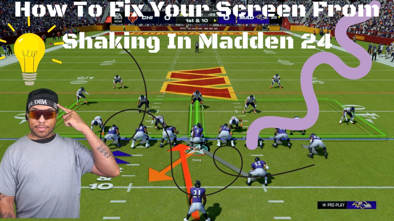 How to fix your screen from shaking in Madden 24