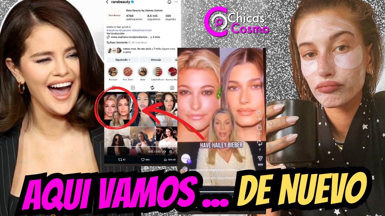 RARE BEAUTY RIDICULIZA A HAILEY BIEBER! EL POSTEO METIÓ A JUSTIN Y SELENA EN EL FUEGO