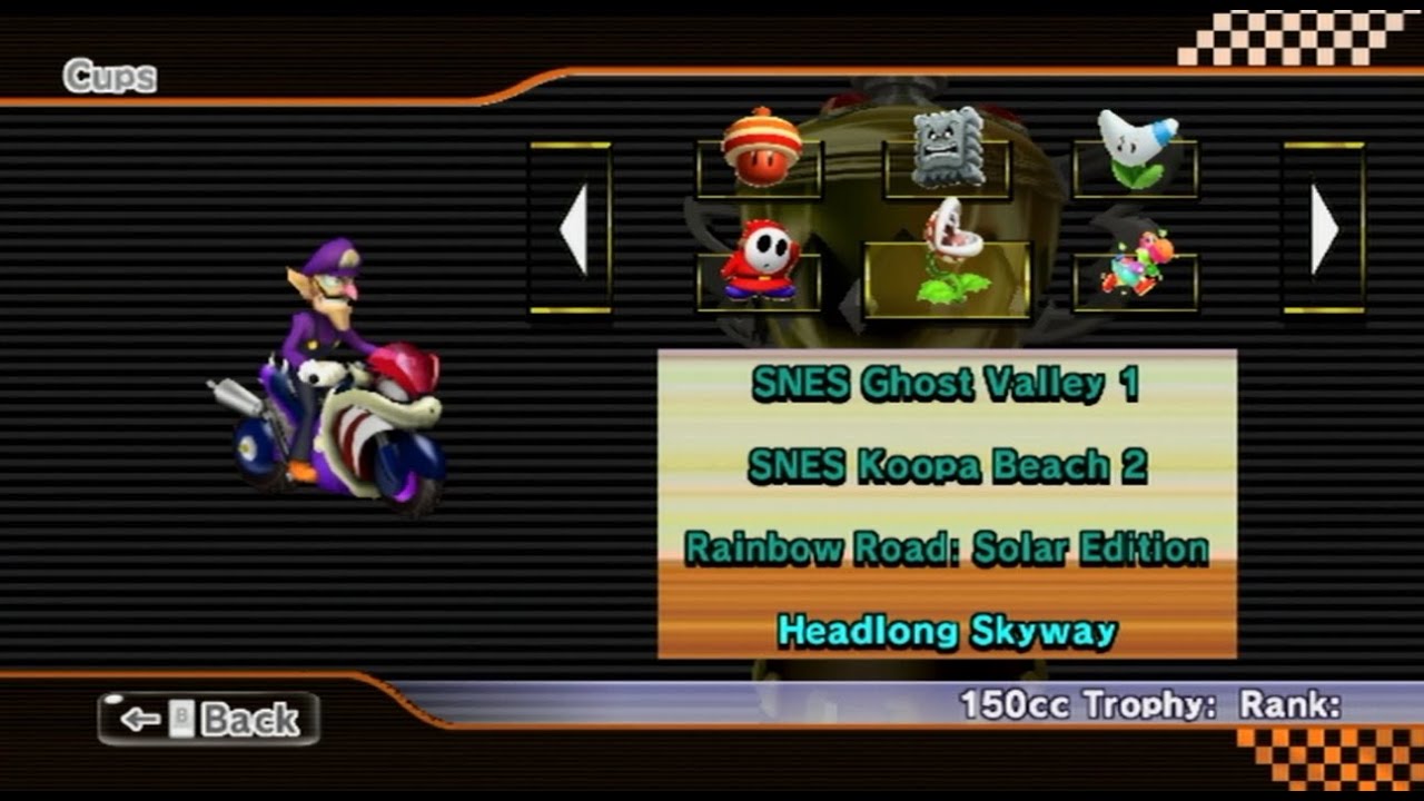 Mario Kart Wii Custom Tracks - Piranha Plant Cup (HD)