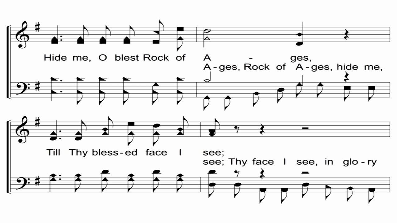 Hide Me, Rock of Ages - A Cappella Hymn