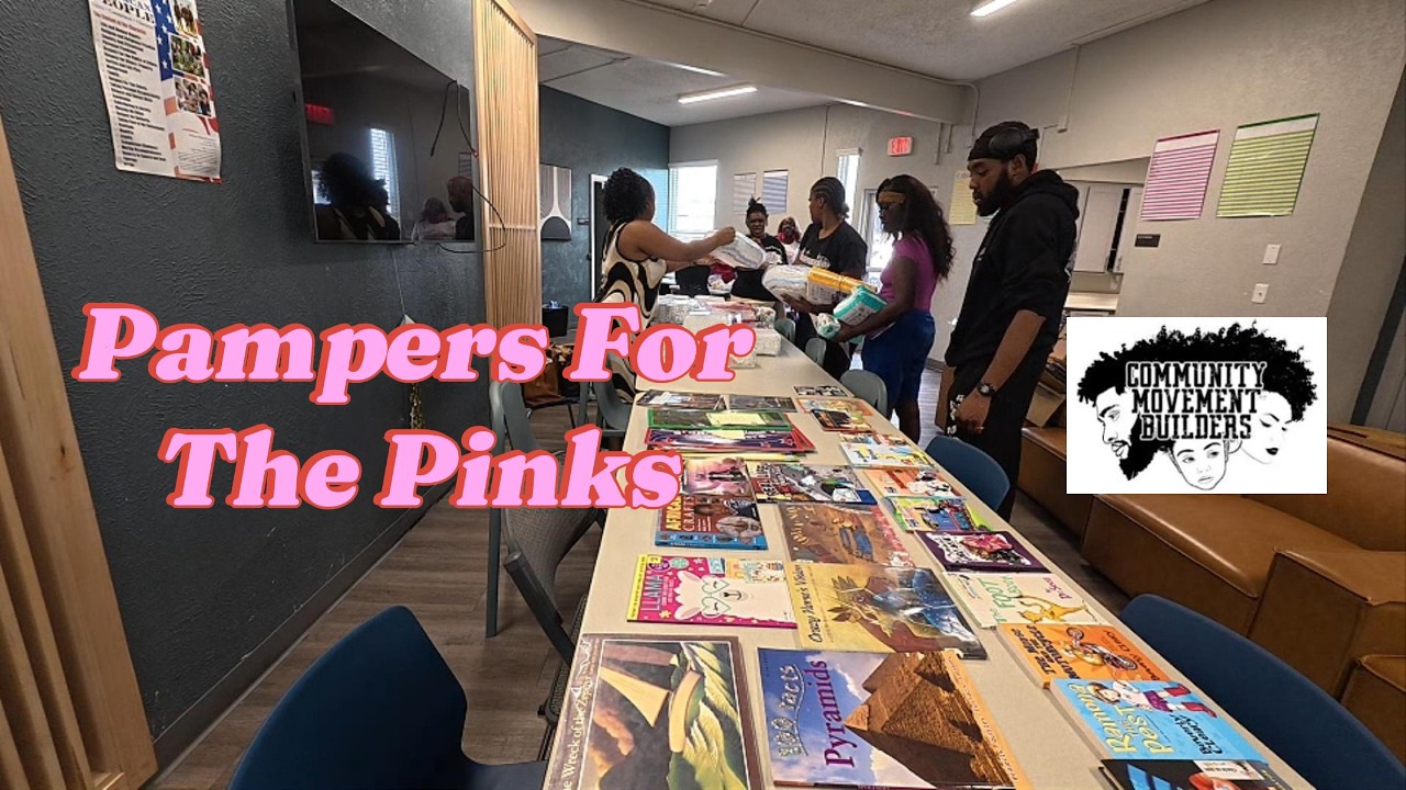 Kicking It With Kids of Estelle Village | Community Movement Builders Pamper Drive