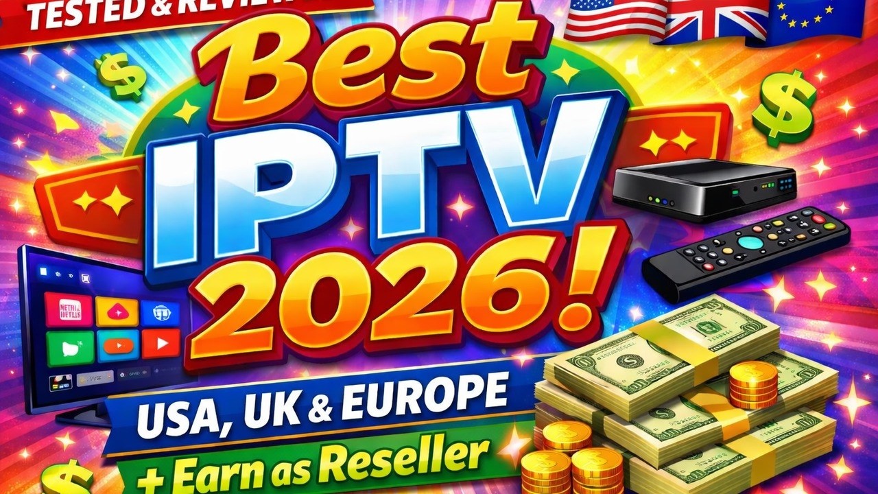 💰 Best IPTV 2026 (Tested & Reviewed) | USA, UK & Europe + Earn as Reseller