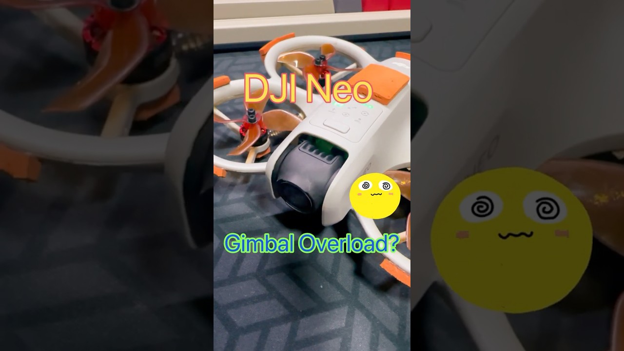 Gimbal Overload DIY FIX For DJI Neo #djineo #fpvdrone