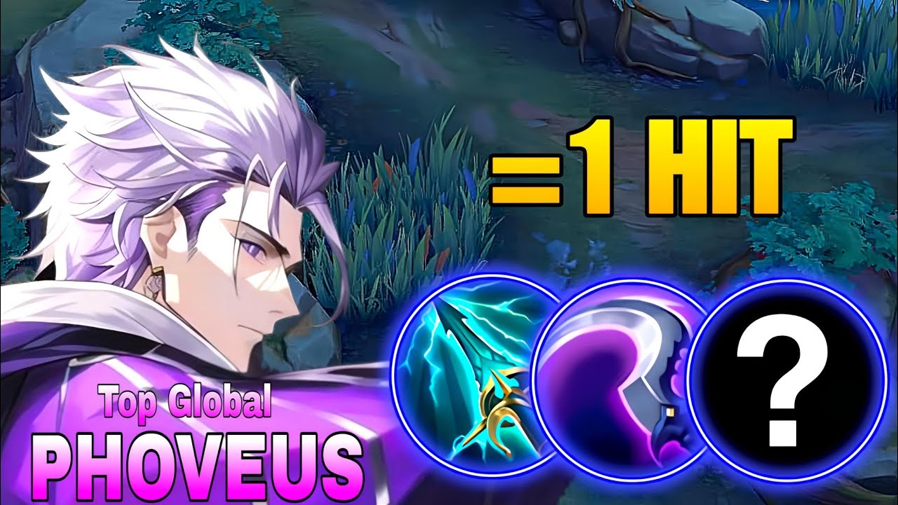 SUPREME PHOVEUS BEST 1 HIT  BUILD 2025!!TOTALLY BROKEN😱🔥 THIS BRUTAL INSANE DAMAGE BUILD|MLBB✓