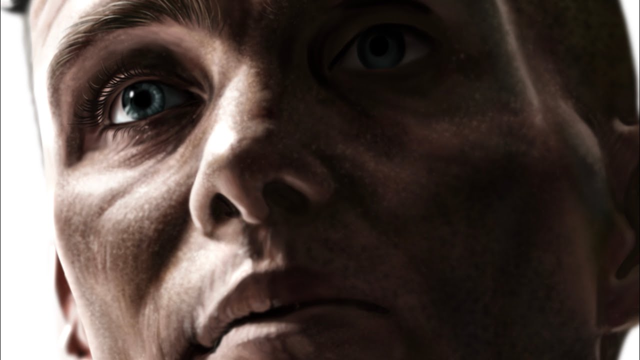 Procreate digital painting - Cillian Murphy