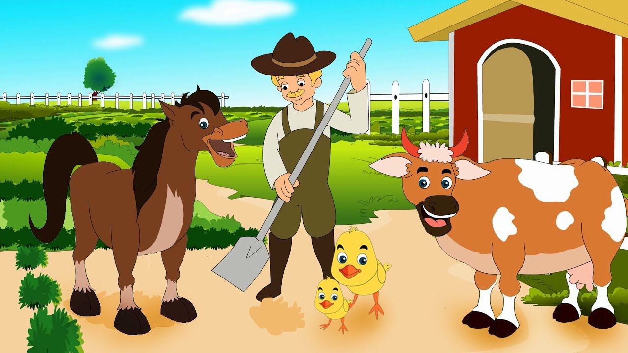 Old McDonald Had a Farm | Nursery Rhymes for kids!