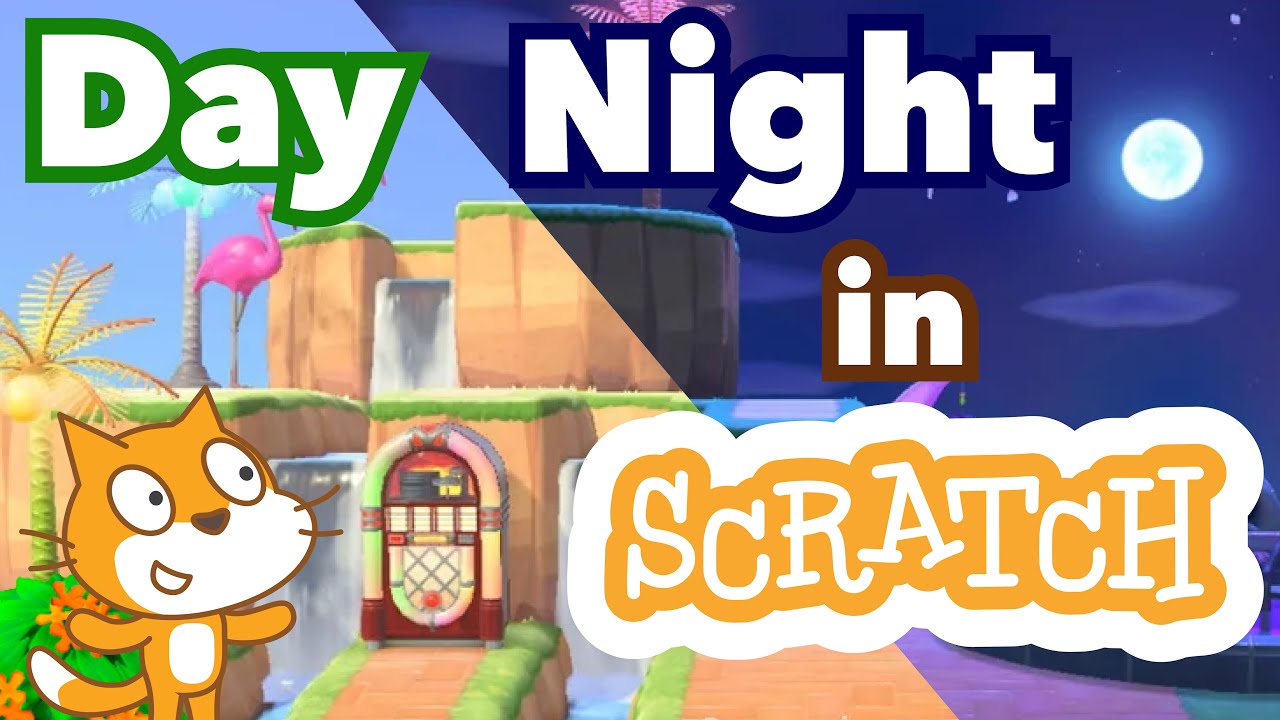 How to Make a Game with Day/Night Mode in Scratch | Tutorial