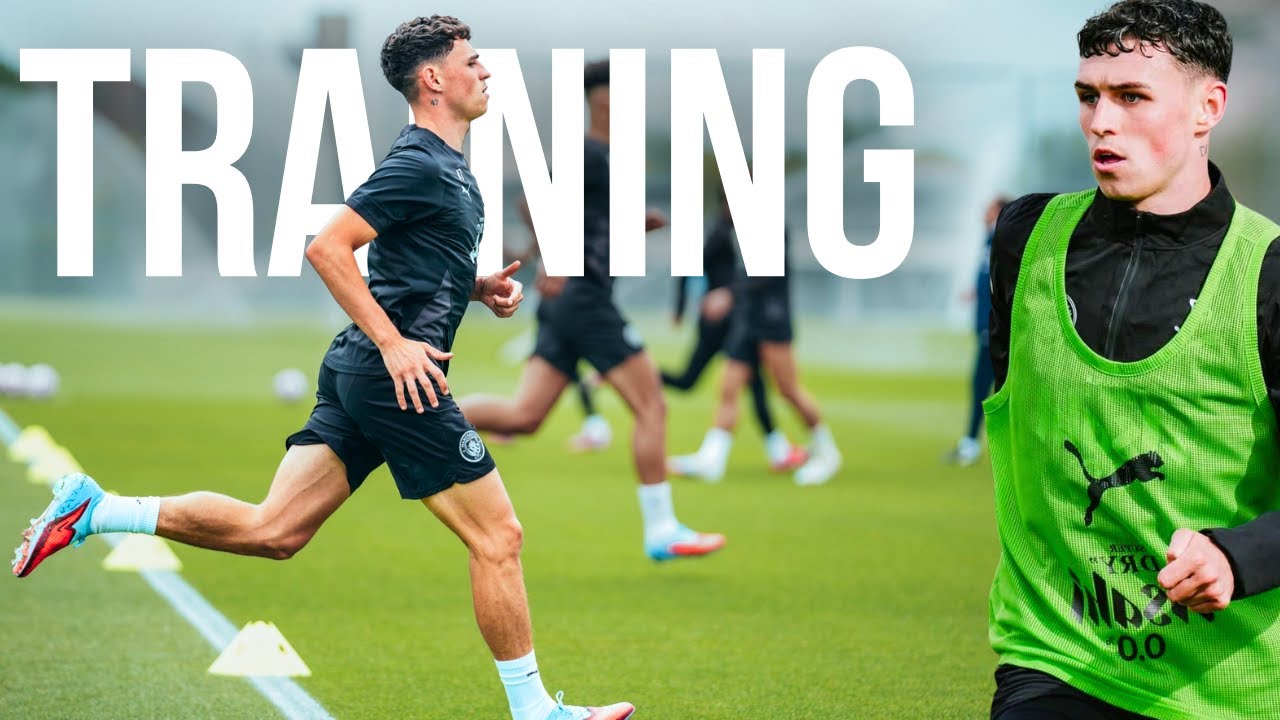 Watch Man City SUPER Intense Training Ahead of Liverpool Clash ⚔️🔥