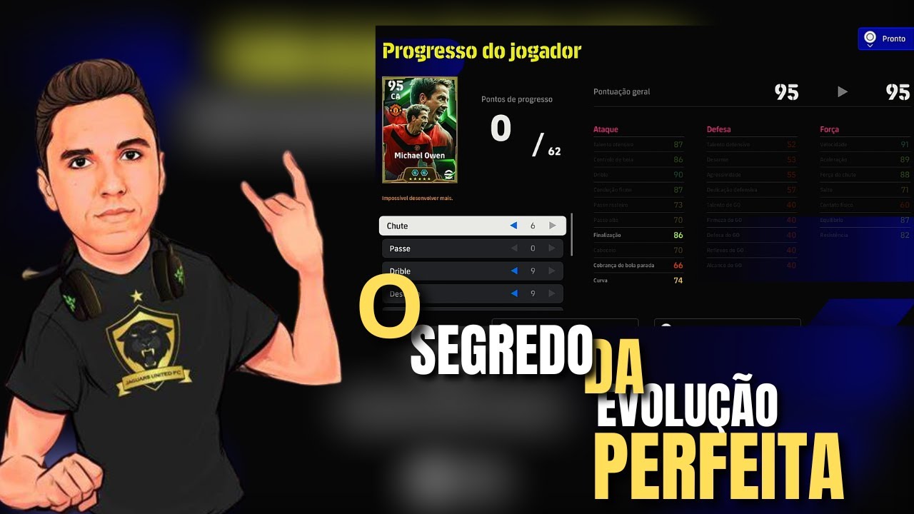 APRENDA A EVOLUIR CORRETAMENTE OS SEUS JOGADORES NO EFOOTBALL