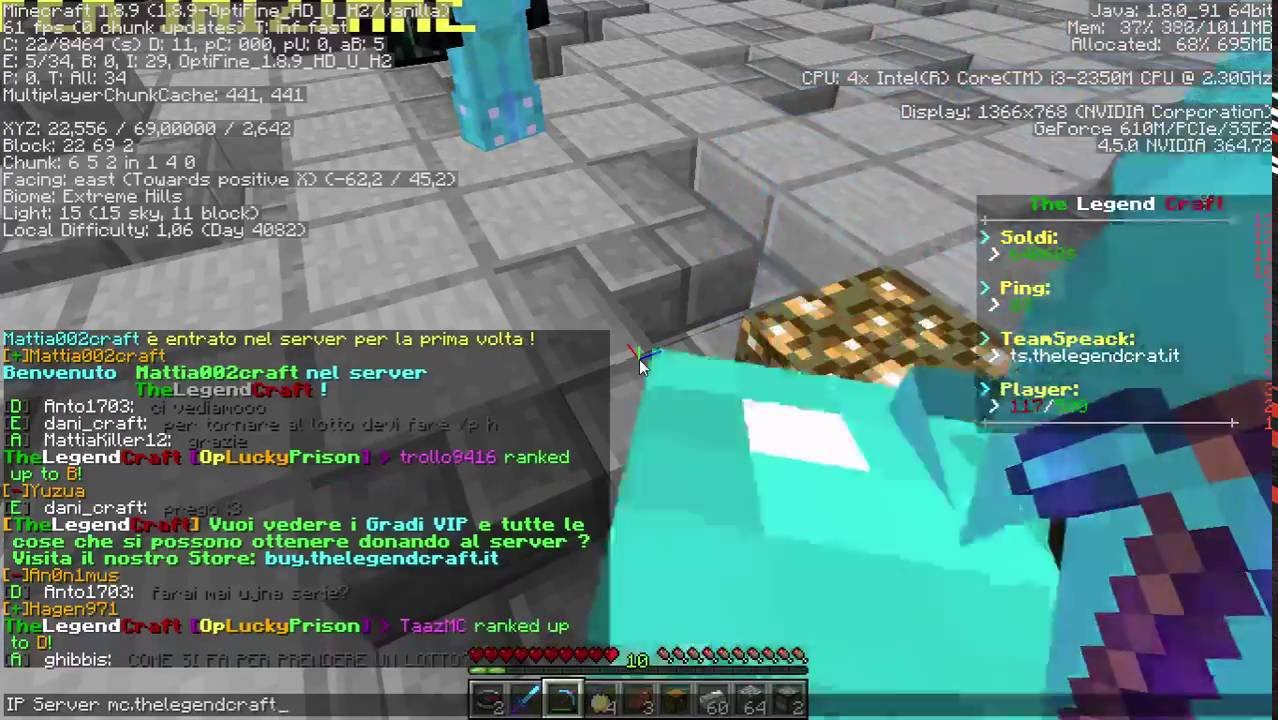 Peppe3393!! su Thelegendcraft !!!!!