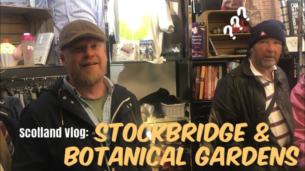 Scotland Vlog: Charity Shopping in Stockbridge!