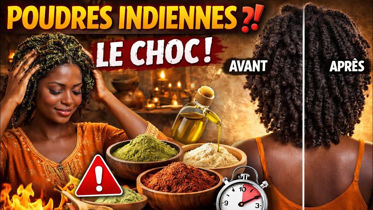 Poudres indiennes : la vérité que personne n’ose dire aux cheveux crépus
