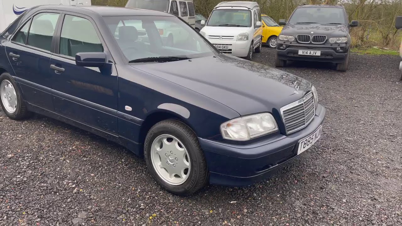 1999 MERCEDES C200 CLASSIC ONLY 9000 MILES BY 1 OWNER T885NJN