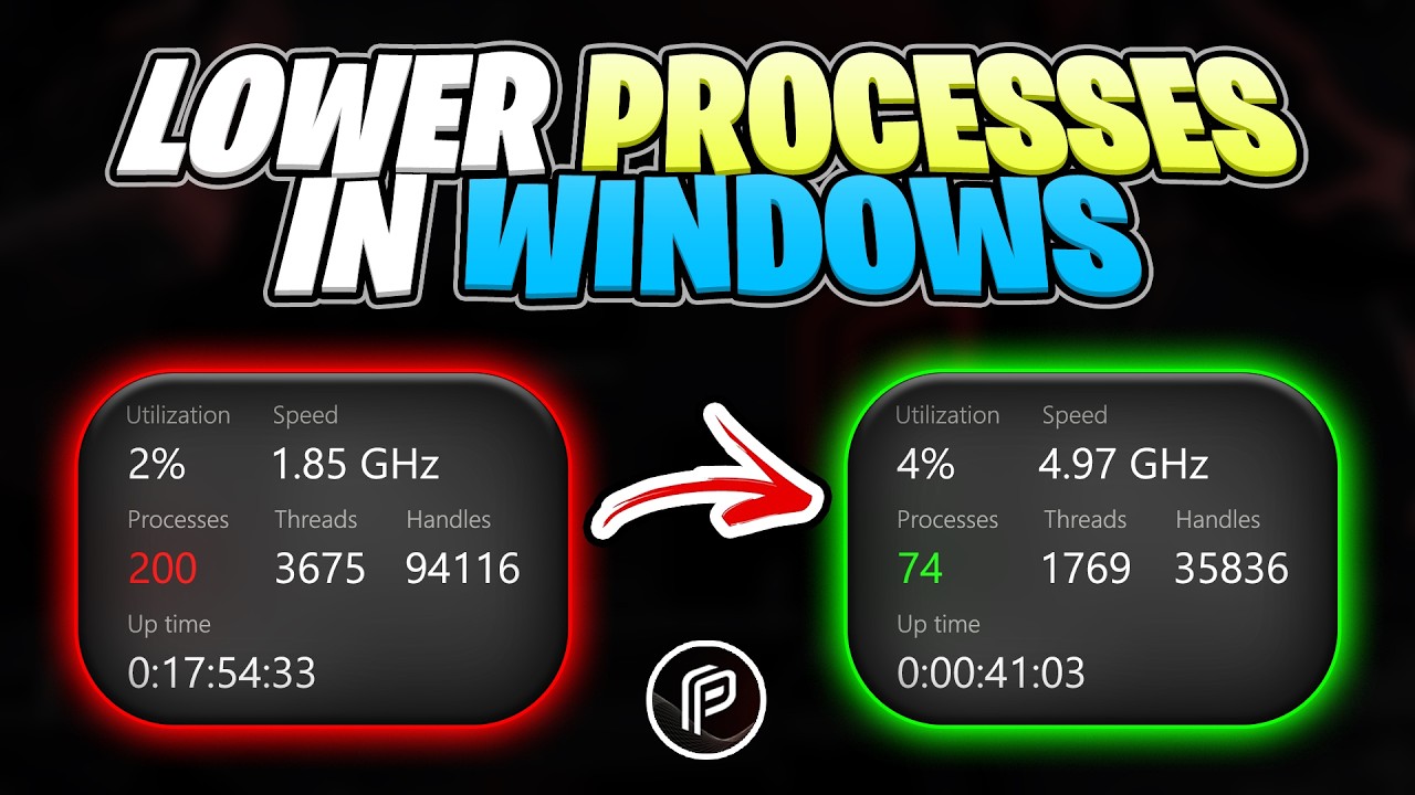 Как сократить число фоновых процессов в Windows 11! (Огромный прирост FPS)