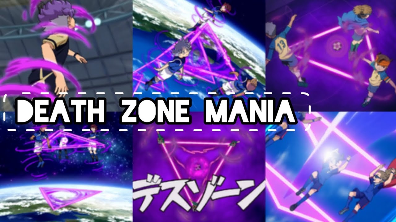 All Death Zone versions : Inazuma Eleven hissatsu techniques 💯