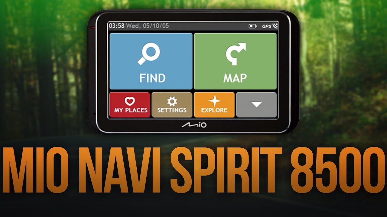 MIO Spirit 8500 LM Testujmy Nawigację w Poznaniu