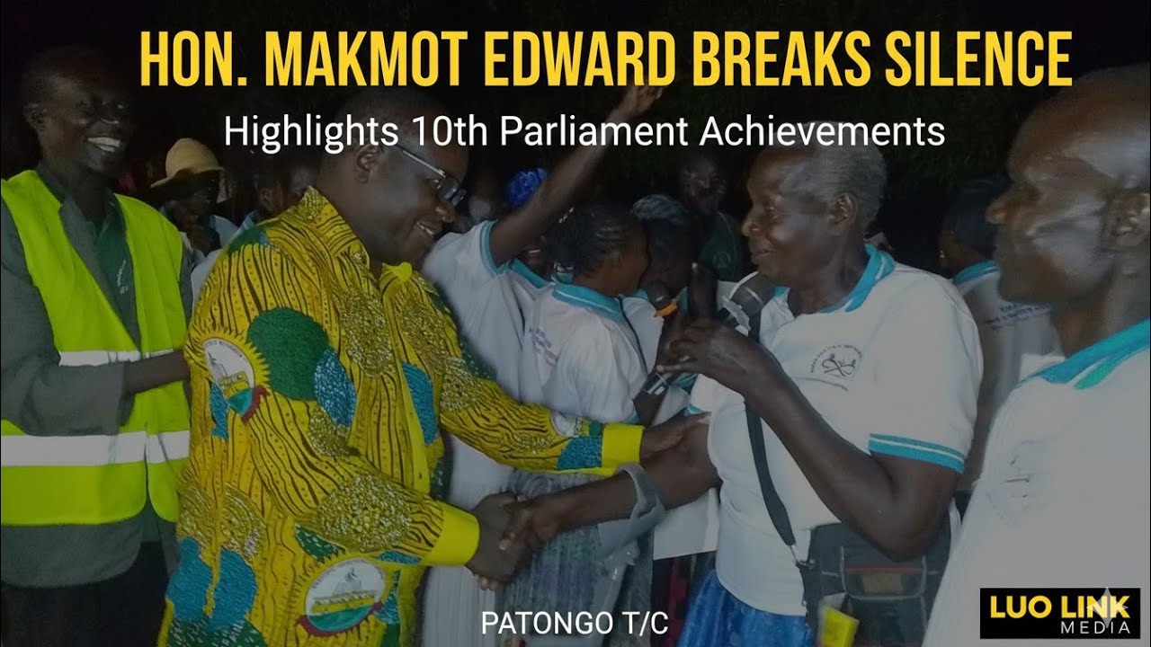 Hon. Makmot Edward Breaks Silence: Highlights Major 10th Parliament Achievements in Patongo T/C.