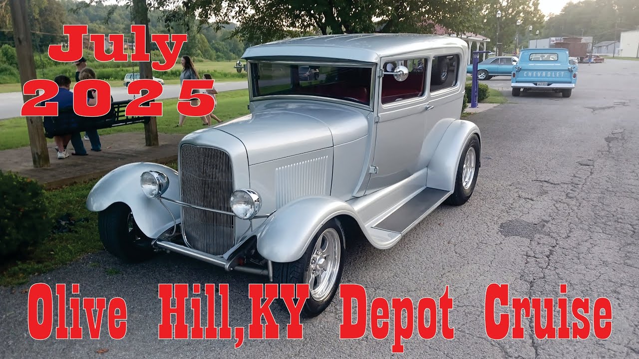 Downtown Olive Hill, KY Cruise at the Depot