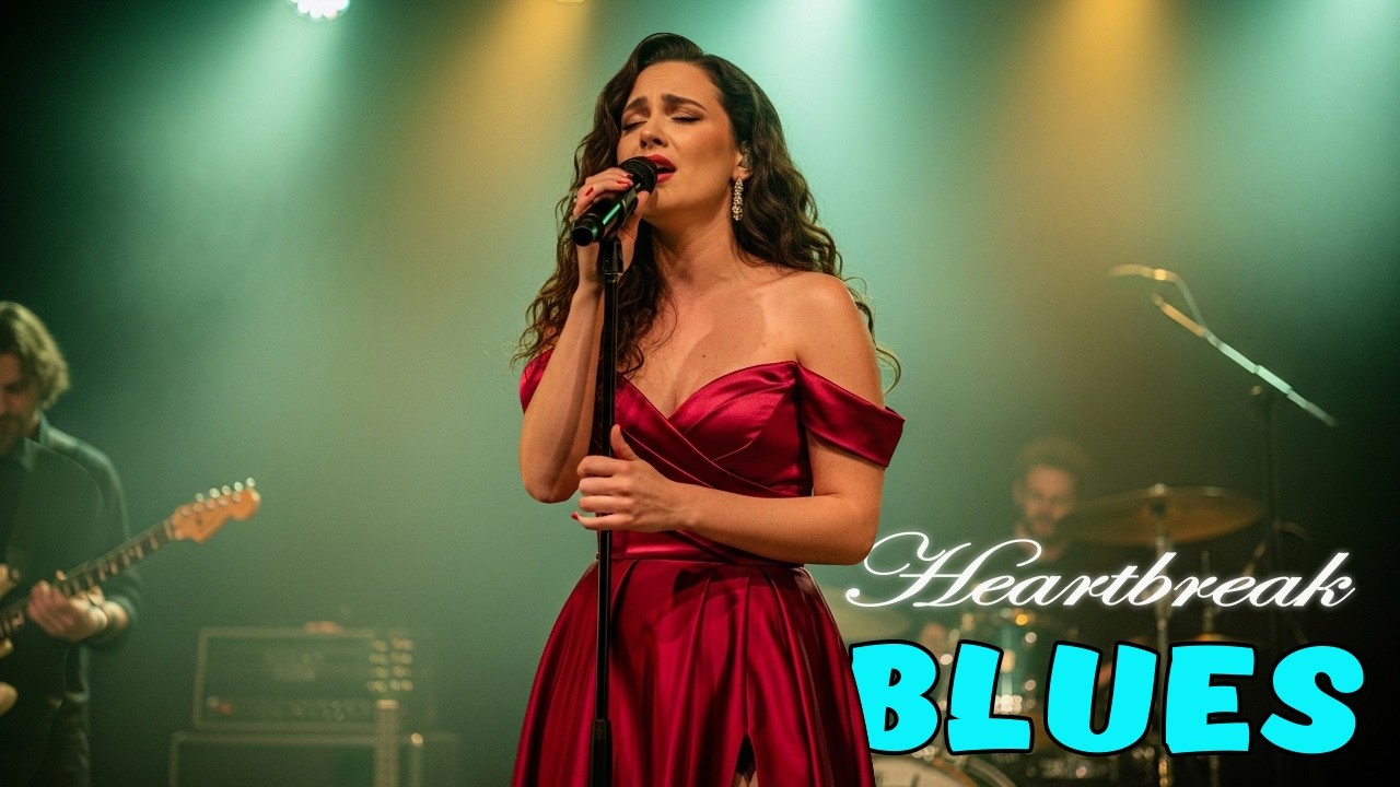 Heartbreak Blues｜Best of Slow Blues | Playlist for Relaxing｜Work｜Study｜Ballads | Coffee