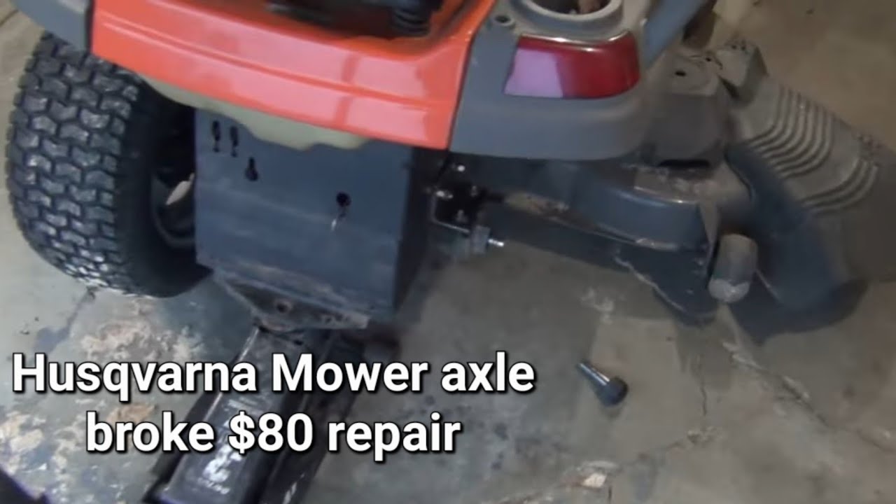 Газонокосилка Husqvarna Riding Broken Axle Tuff Torq K46
