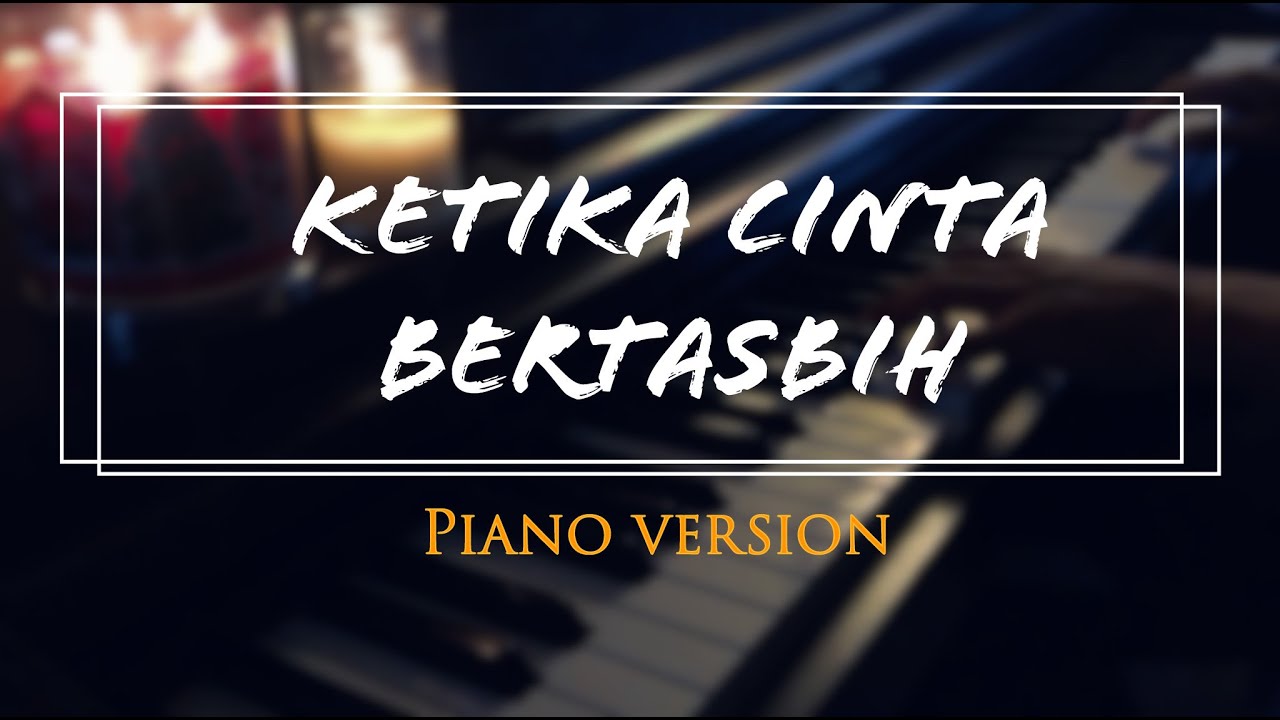Melly Ft. Amee - Ketika Cinta Bertasbih (Piano Version)