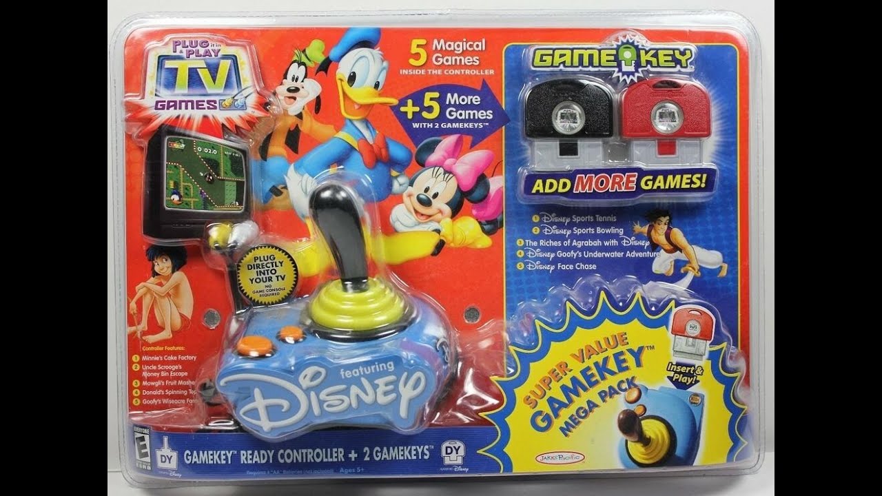 Plug n Play Games: Disney Friends 5-in-1 Game Key