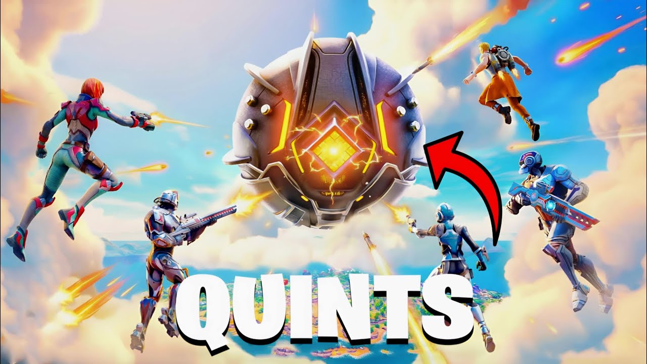 5 PLAYERS vs HARD MODE  | Fortnite Quintet Gameplay