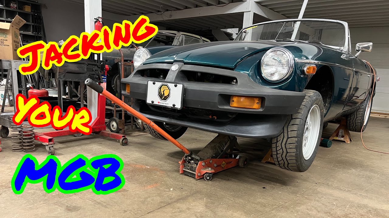 Jack up your MGB from the front properly and avoid damage