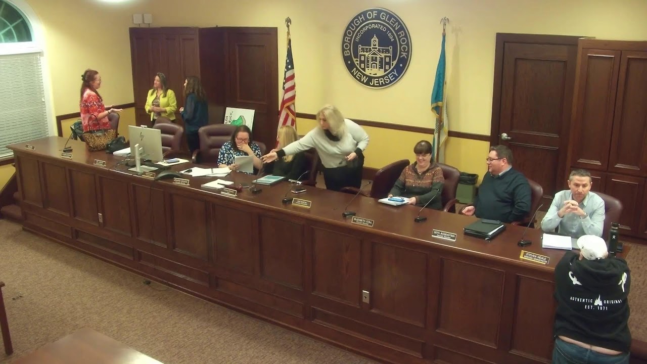 Glen Rock Mayor & Council Meeting