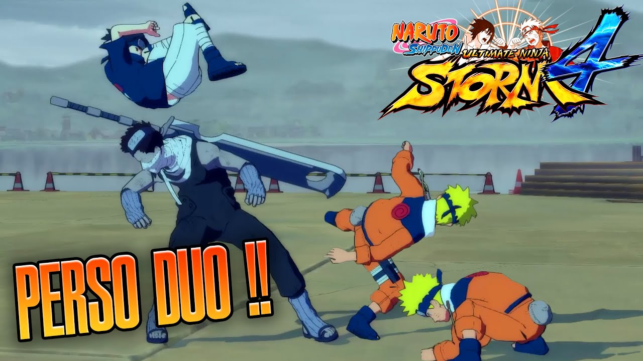 JE TESTE NARUTO ET SASUKE EN DUO !! - Naruto Storm 4 modé