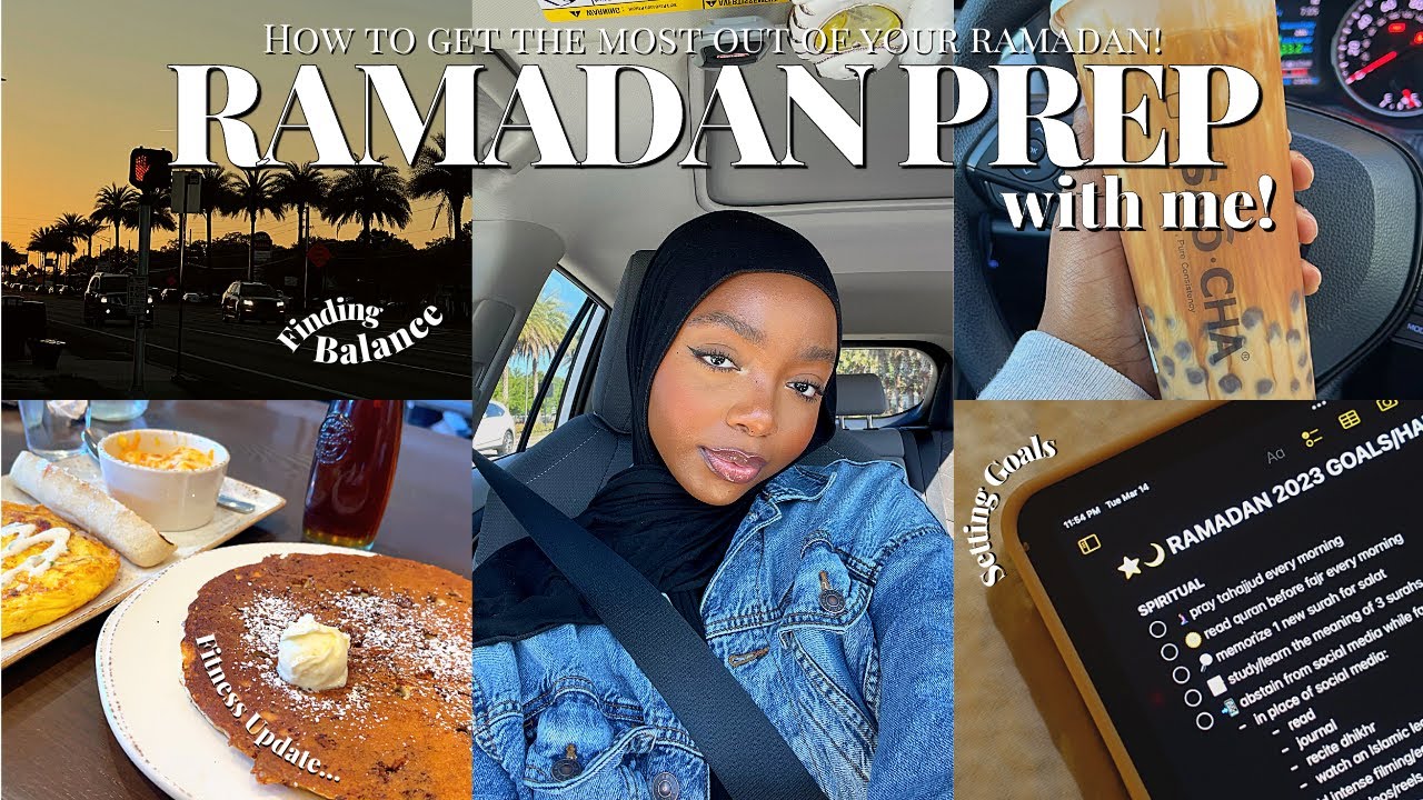 PRODUCTIVE DAY IN MY LIFE: Ramadan Prep W/ Me + Setting Goals + Solo Brunch Date + Grocery Shopping!