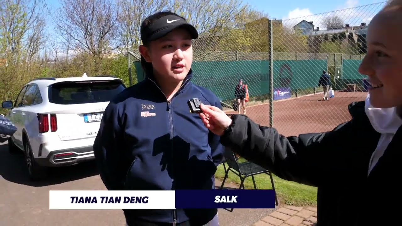 Tiana Tian Deng intervjuas av kompisen Grace Bernstein