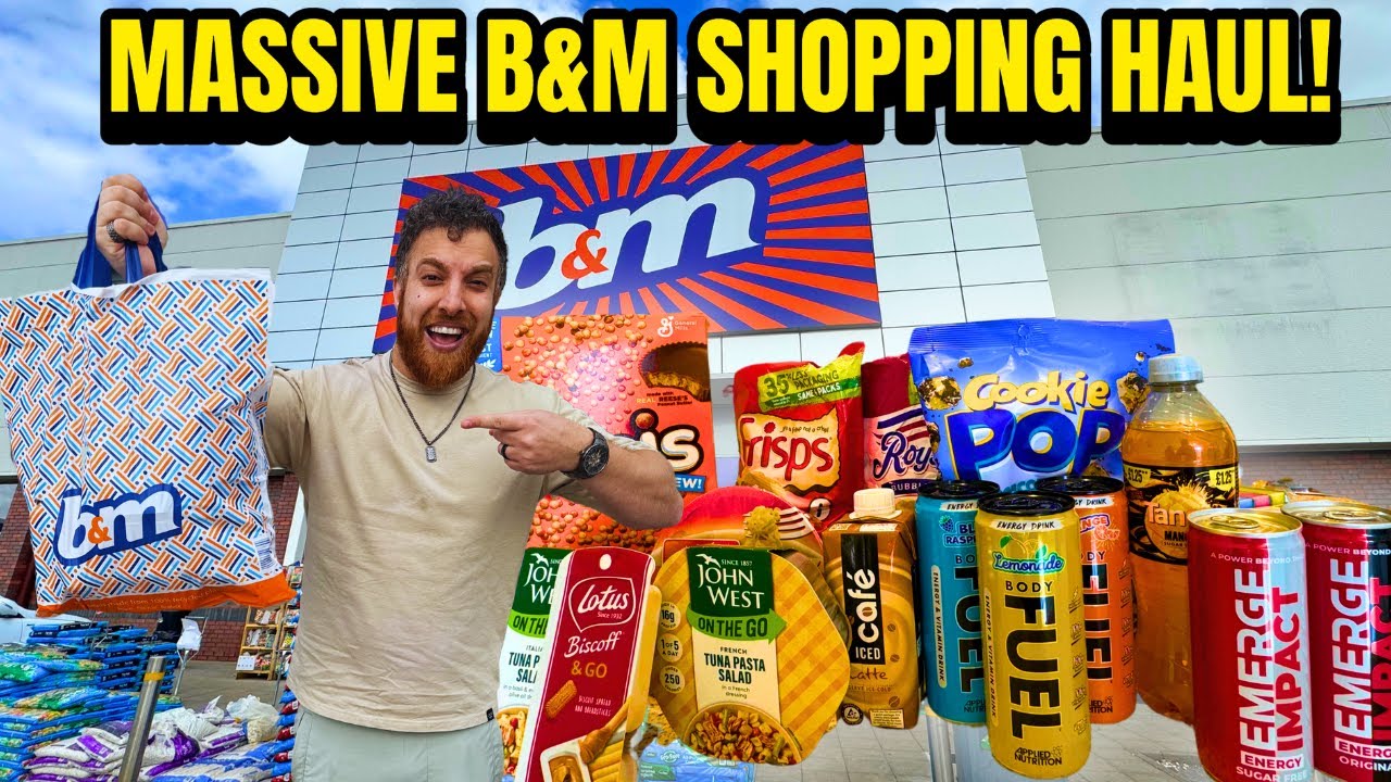 MASSIVE B&M SHOPPING HAUL! Cheap Deals, New Items, Shopping Haul!