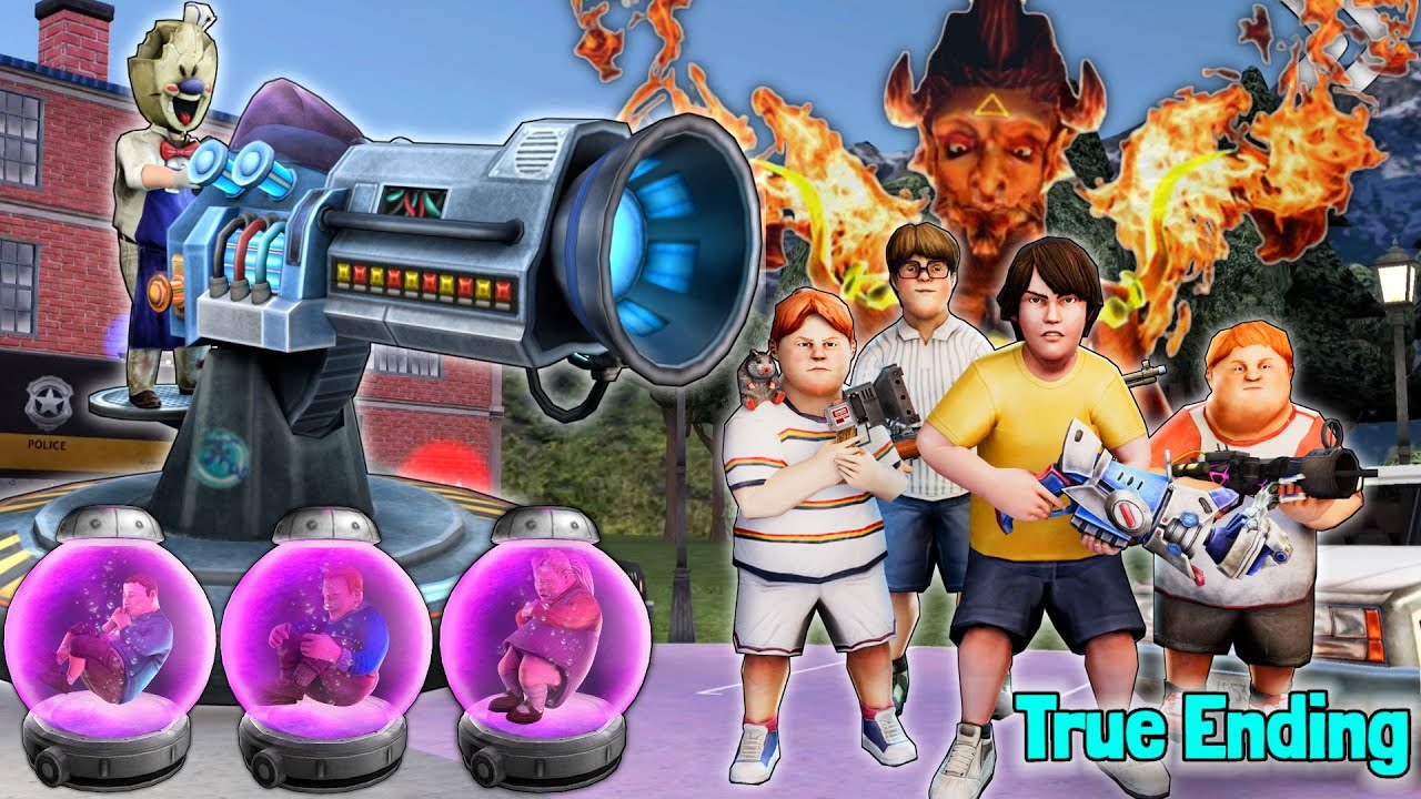 IceScream 8 New Update Full Gameplay | IceScream Face Revel | Rod Face Revel | IceScream New Ending