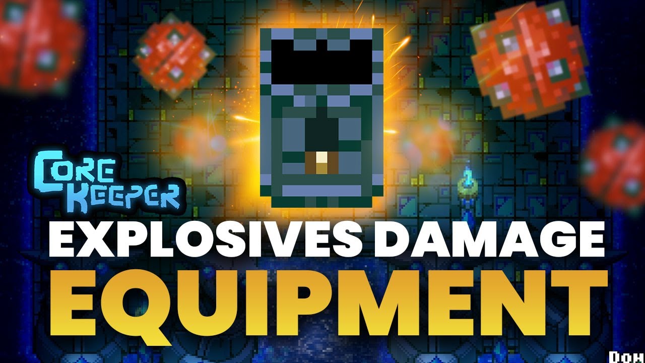 Core Keeper | How to get explosives damage effects equipment (SUNKEN SEA)