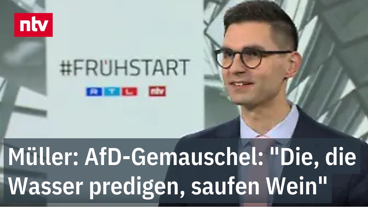 Müller: AfD-Gemauschel: 
