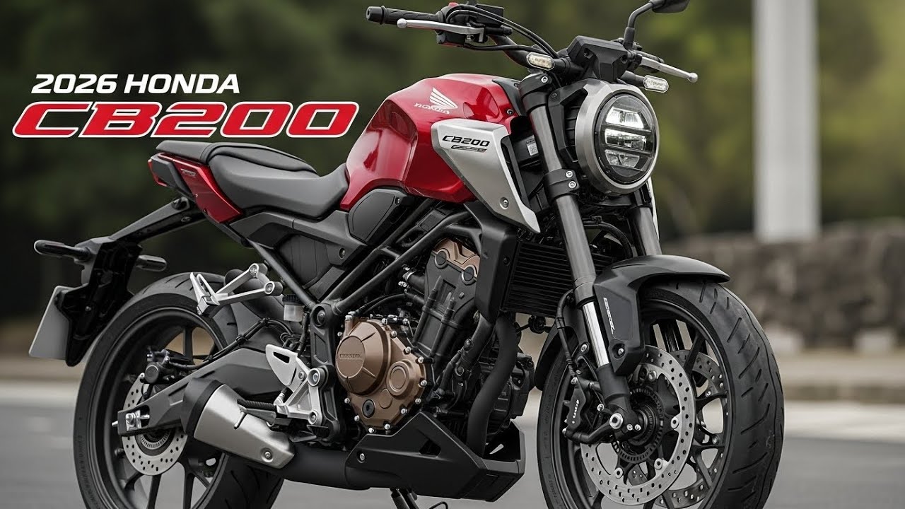 2026 Honda CB200 FINALLY REVEALED – This 200cc Bike Changes Everything!