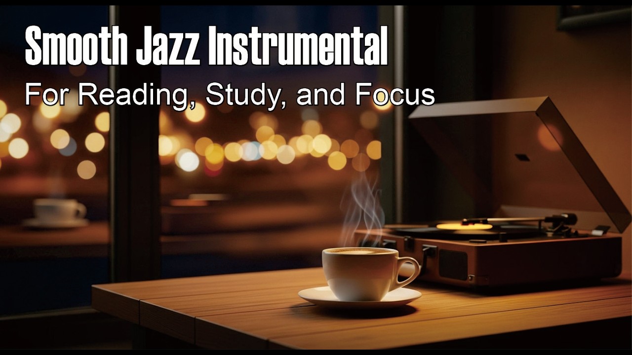 Relaxing Jazz Instrumental for Reading, Study, and Focus